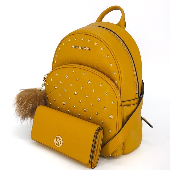 3PCS Michael Kors Abbey MD Backpack Wallet Charms - Picture 2 of 8